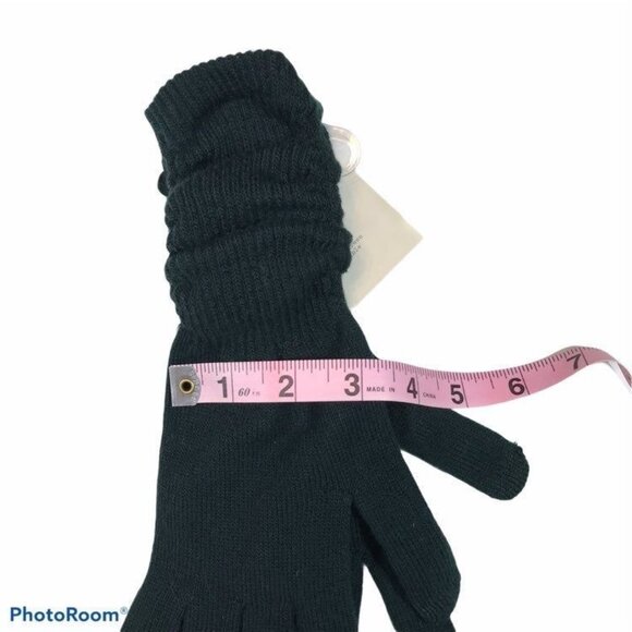 A New Day Womens One Size Gloves Touchscreen Green New With Tags - Picture 11 of 11